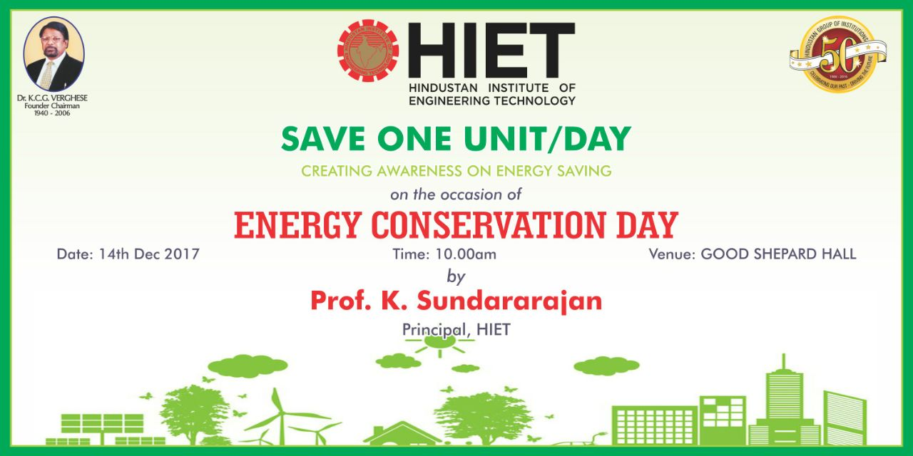 ENERGY CONSERVATION DAY PROGRAMME
