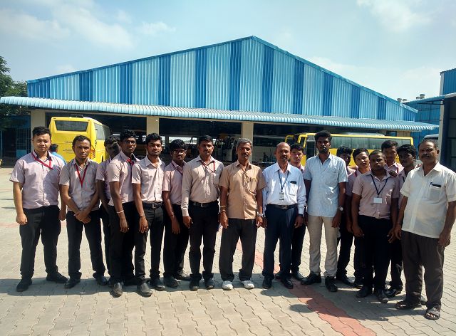 Industrial Visit of Automobile Engineering Students 