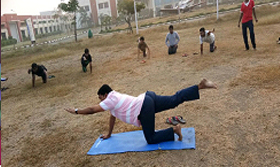 Yoga Class for HIET Students