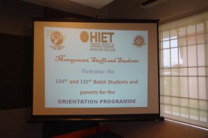 AME Orientation Programme Batch 134 & 135