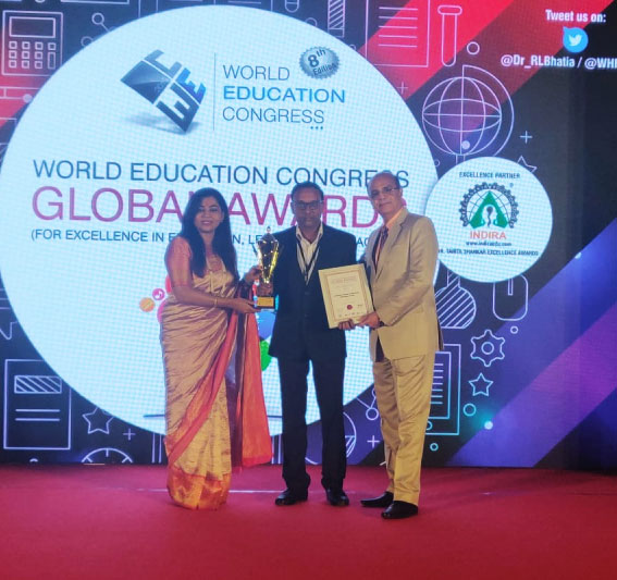 World Education Congress - Best Training Institute Award