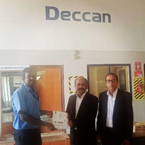 Hiet Aviation college Mou With Deccan Charter