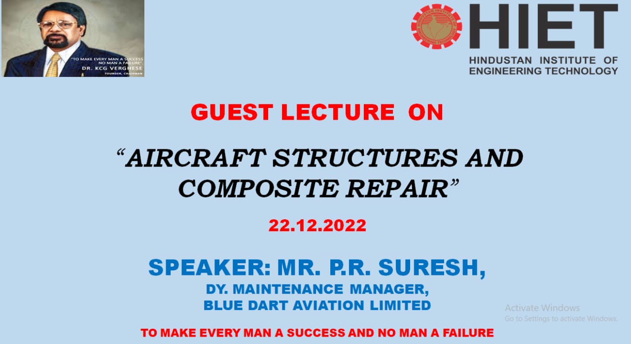 AIRCRAFT STRUCTURES AND COMPOSITE REPAIR